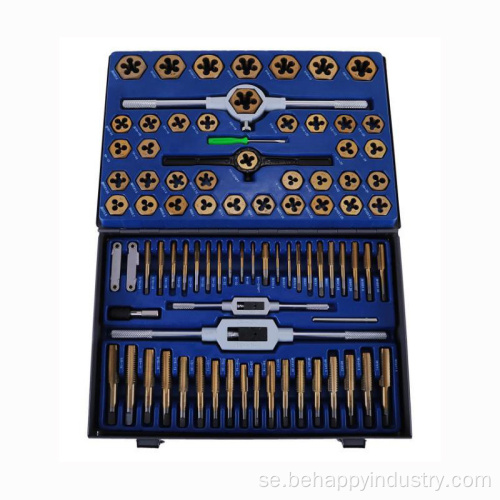 86pc Tap and Die Set -kombination
